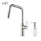Kibi Macon Single Handle Pull Down Kitchen Sink Faucet with Soap Dispenser C-KKF2007BN-KSD100BN - alternate 1